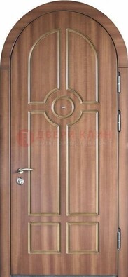 Арочная дверь с отделкой массивом ДА-35 в Воскресенске