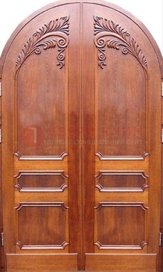 Металлическая арочная дверь ДА-9 в салон красоты в Воскресенске