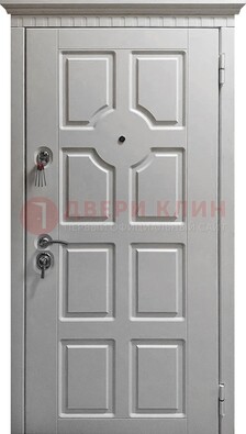 Белая дверь с МДФ ДМ-524 в Воскресенске