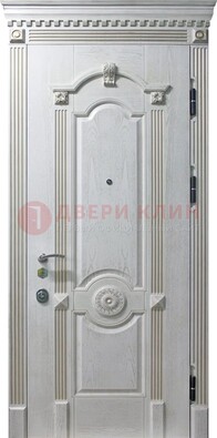 Белая дверь с МДФ ДМ-525 в Воскресенске