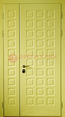 Салатовая тамбурная дверь ДТМ-28 в Воскресенске