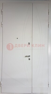 Белая тамбурная дверь ДТМ-31 в Воскресенске