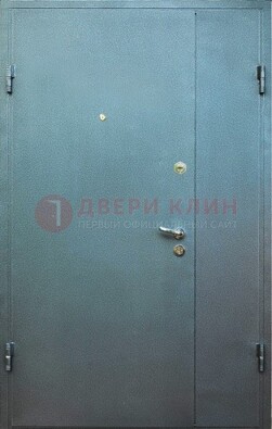 Серая тамбурная дверь ДТМ-34 в Воскресенске