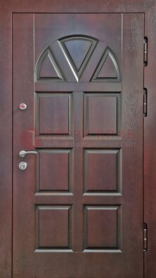 Уличная стальная дверь с виноритом ДВТ-166 в Воскресенске