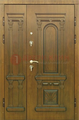 Полуторная железная дверь с виноритом ДВТ-174 в Воскресенске