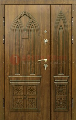 Входная дверь с виноритом и узором ДВТ-181 в Воскресенске