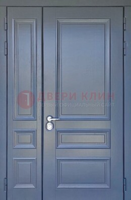 Темно-серая железная дверь с виноритом ДВТ-242 в Воскресенске