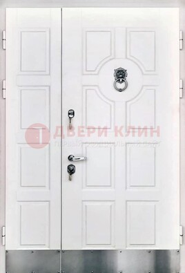 Белая входная дверь с виноритом ДВТ-246 в Воскресенске