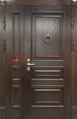 Полуторная металлическая дверь с виноритом ДВТ-253 в Воскресенске